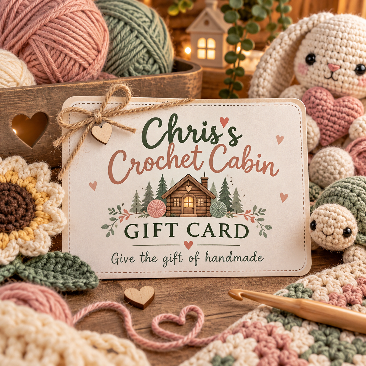 Chris's Crochet Cabin Gift Card