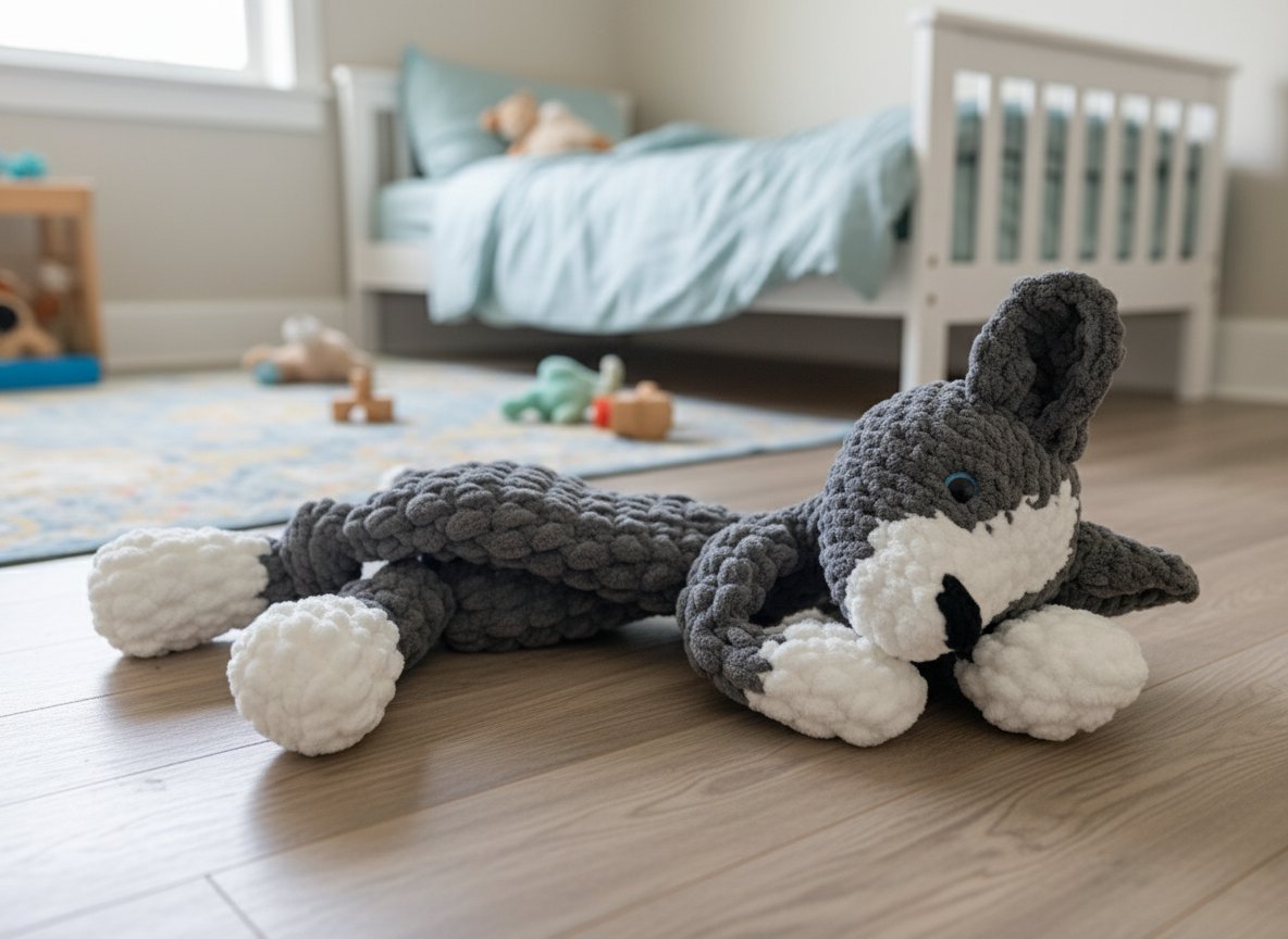 Puppy Knotted Lovey