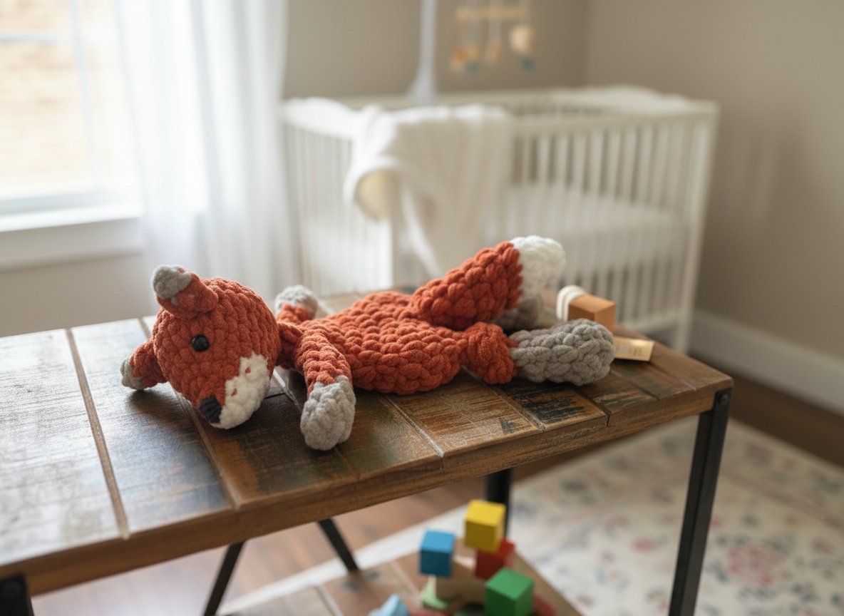 Little Fox Knotted Lovey