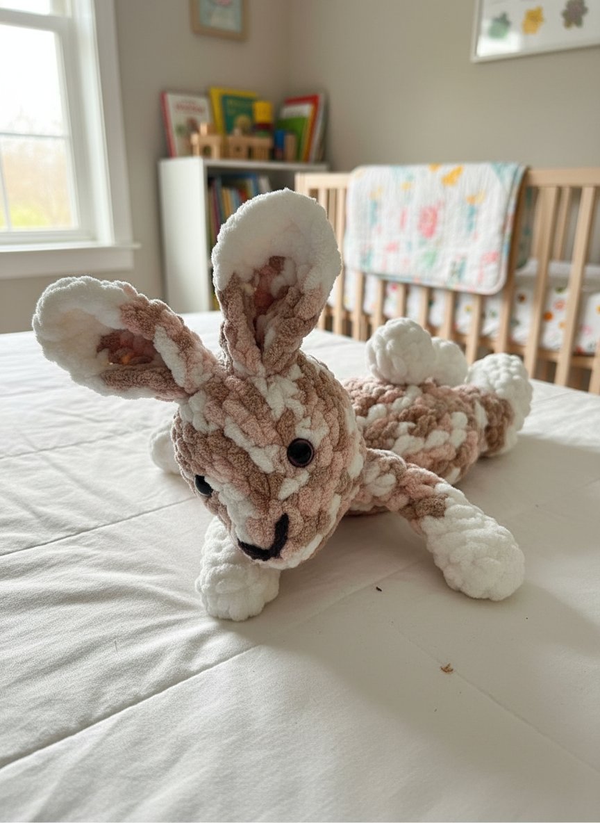 Little Bunny Knotted Lovey