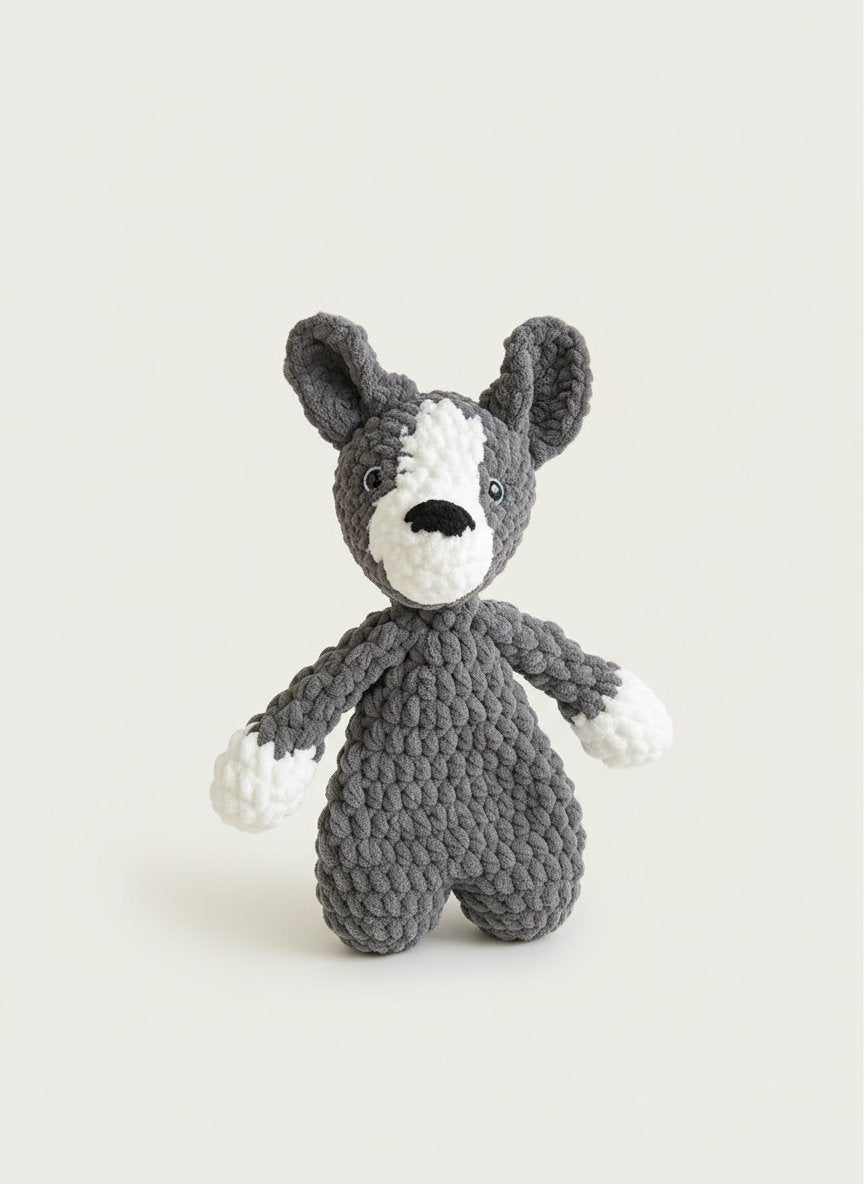 Puppy Knotted Lovey