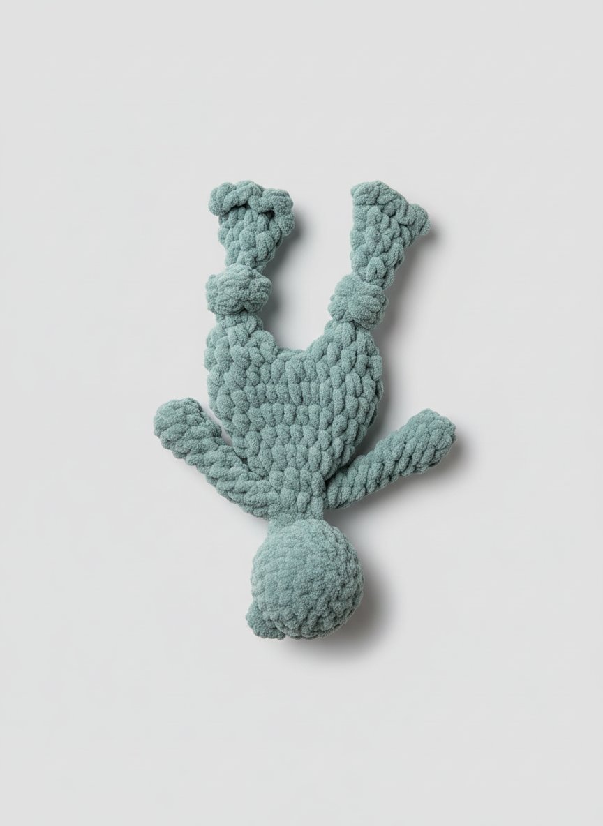 Little Frog Knotted Lovey