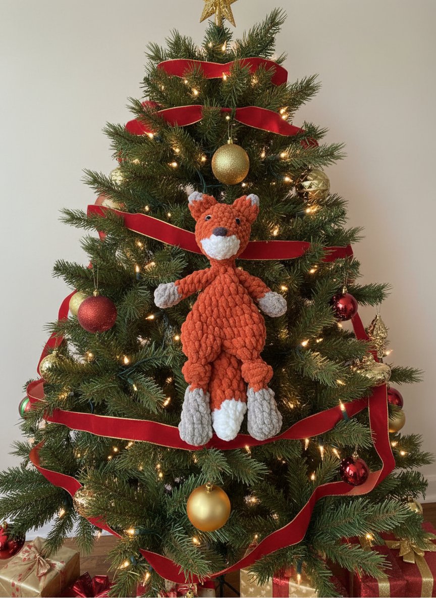 Little Fox Knotted Lovey