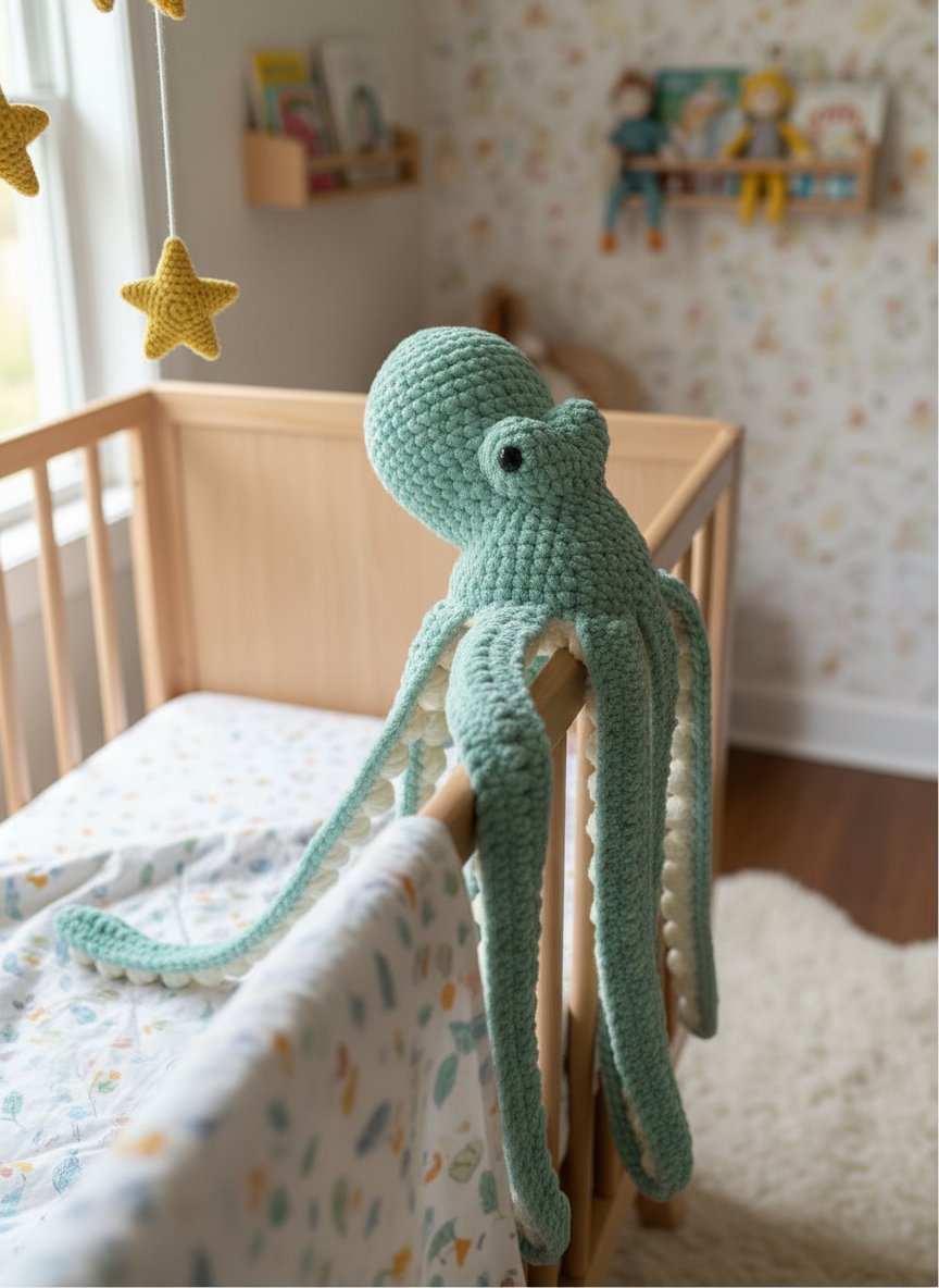 Large Anchor the Octopus Stuffy