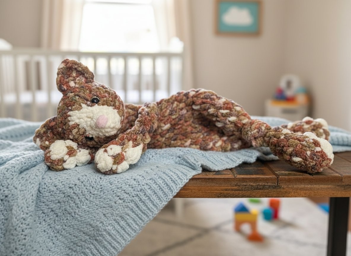 Kitty Knotted Lovey