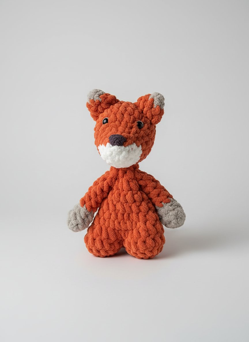 Little Fox Knotted Lovey