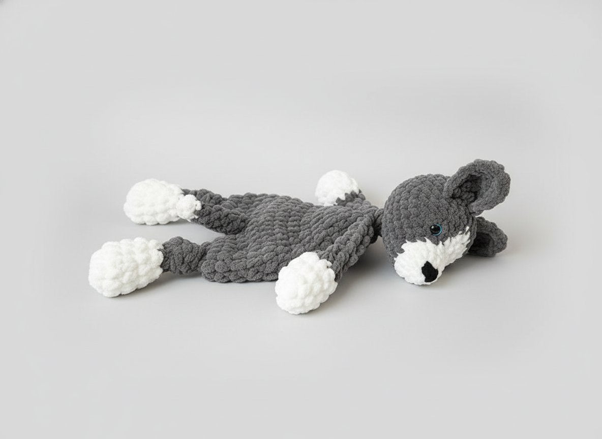 Puppy Knotted Lovey