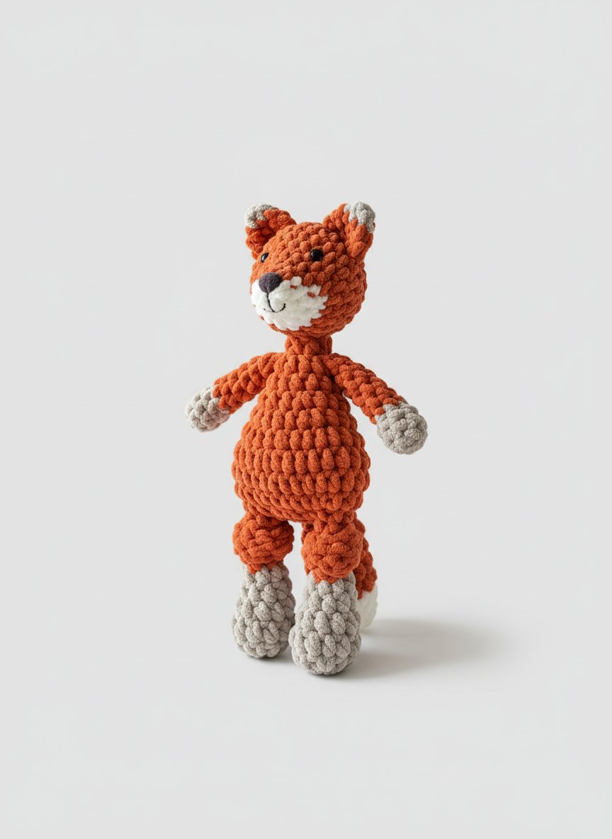 Little Fox Knotted Lovey