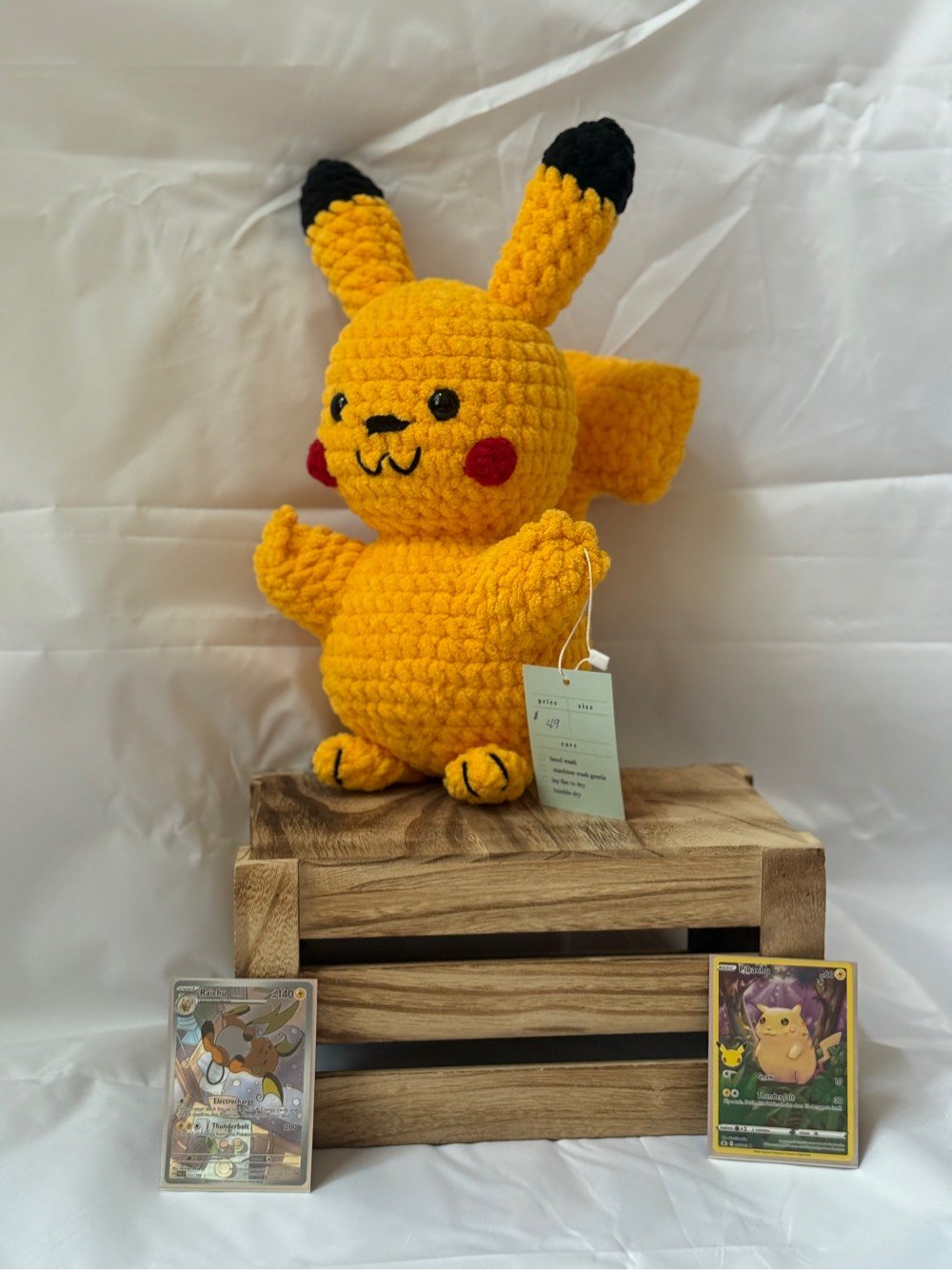 Large Pikachu Stuffy