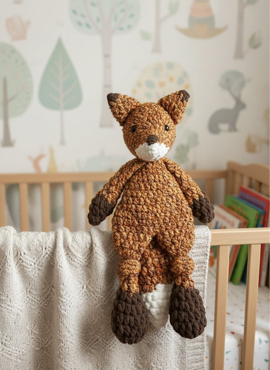 Fox Knotted Lovey