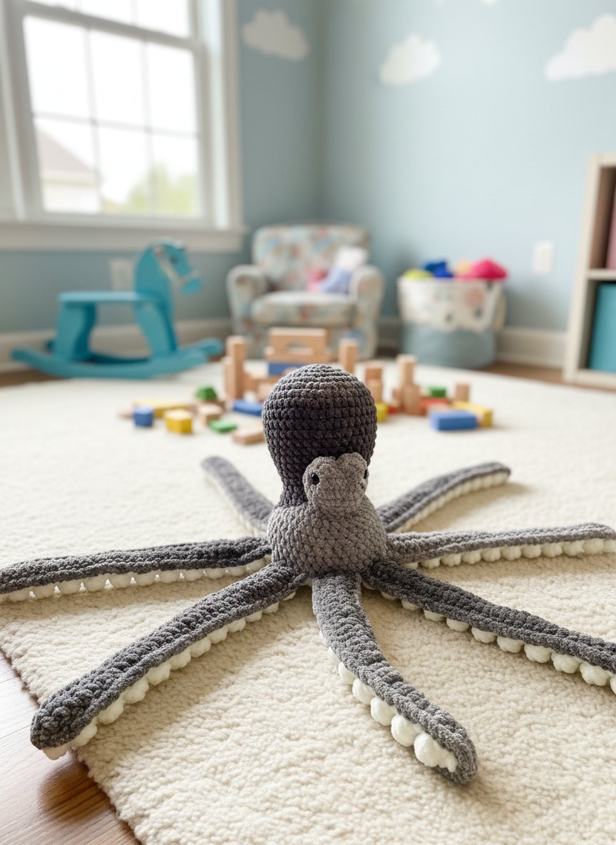 Large Anchor the Octopus Stuffy
