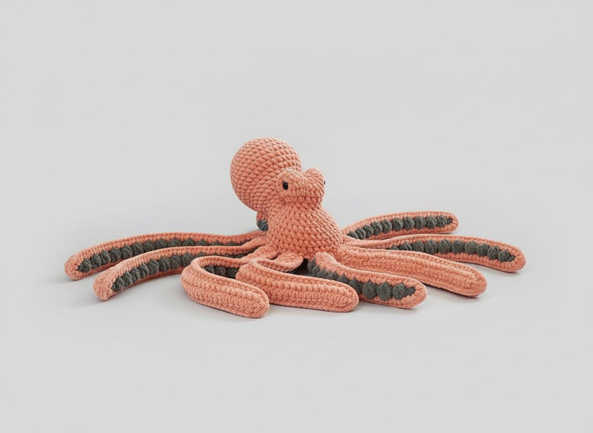 Large Anchor the Octopus Stuffy