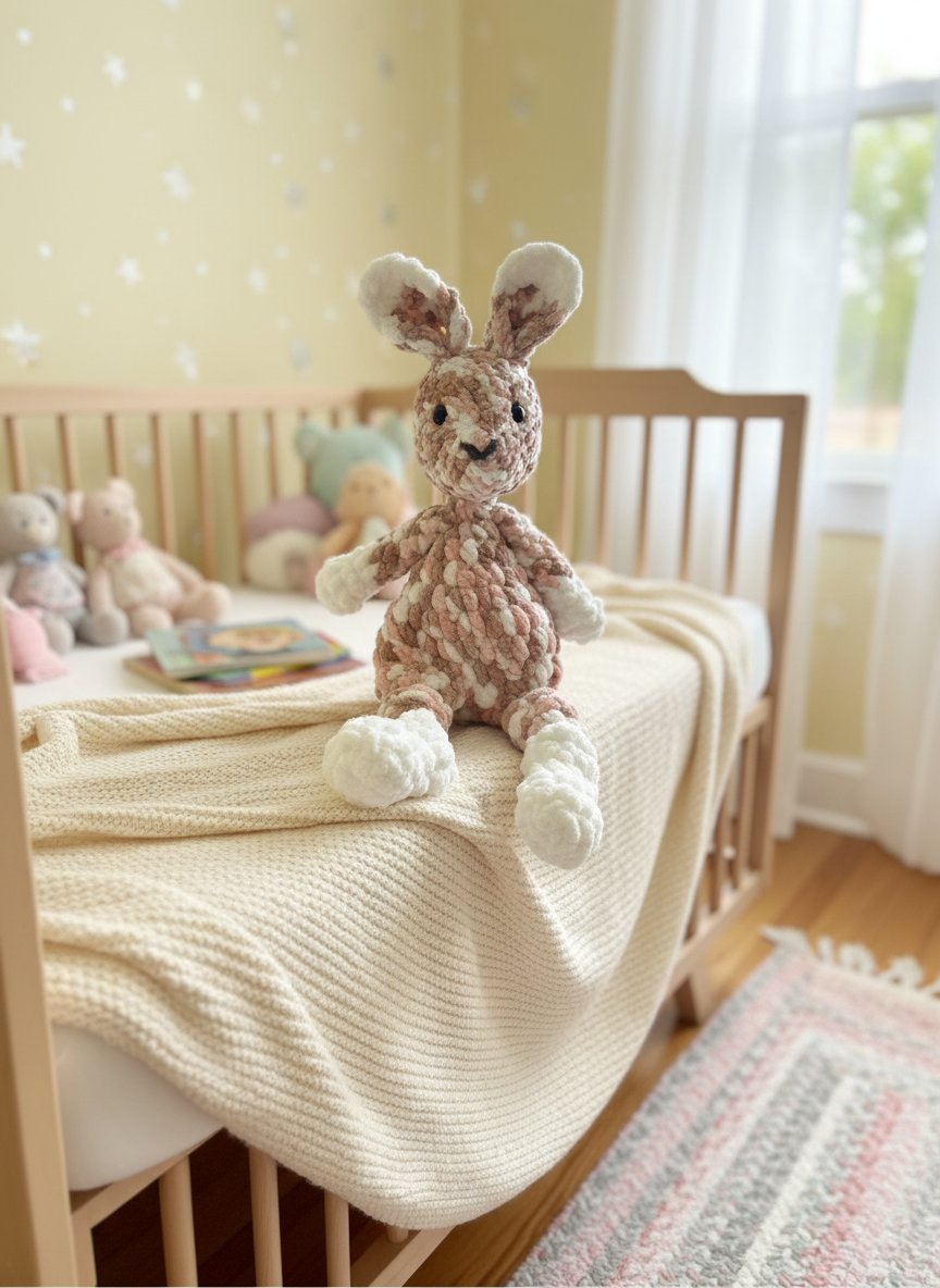 Little Bunny Knotted Lovey