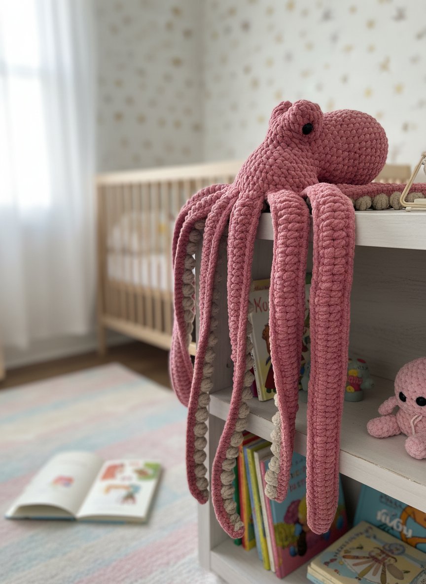 Large Anchor the Octopus Stuffy